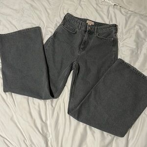 H&M wide leg jeans